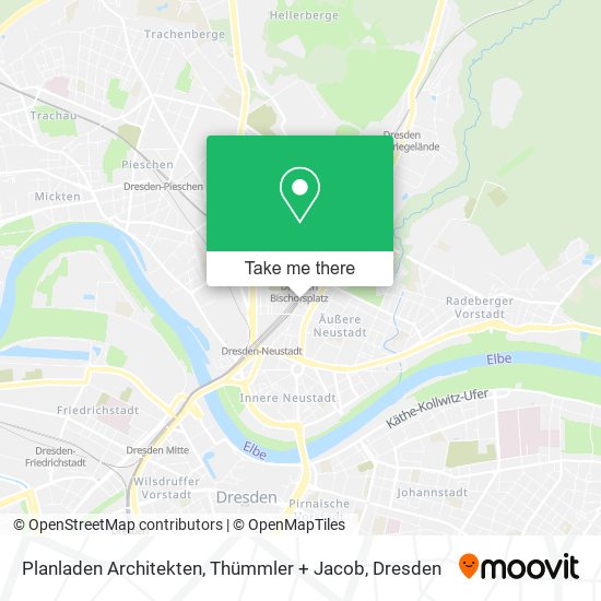 Карта Planladen Architekten, Thümmler + Jacob