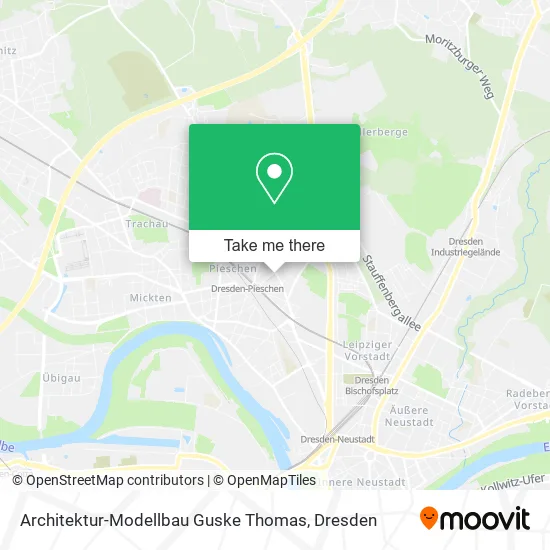 Карта Architektur-Modellbau Guske Thomas