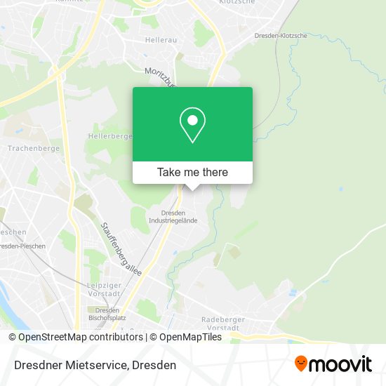 Dresdner Mietservice map