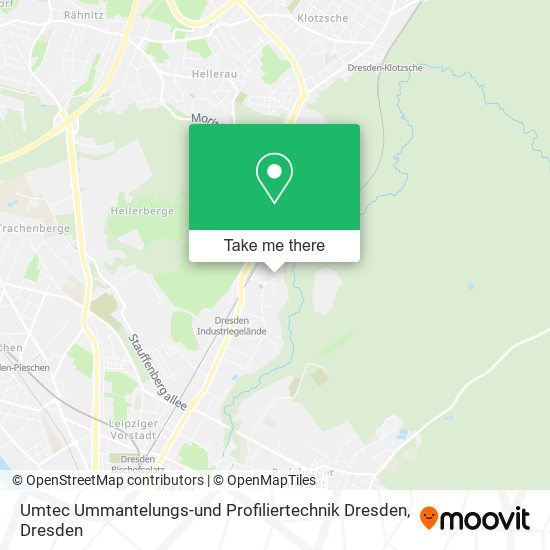 Карта Umtec Ummantelungs-und Profiliertechnik Dresden