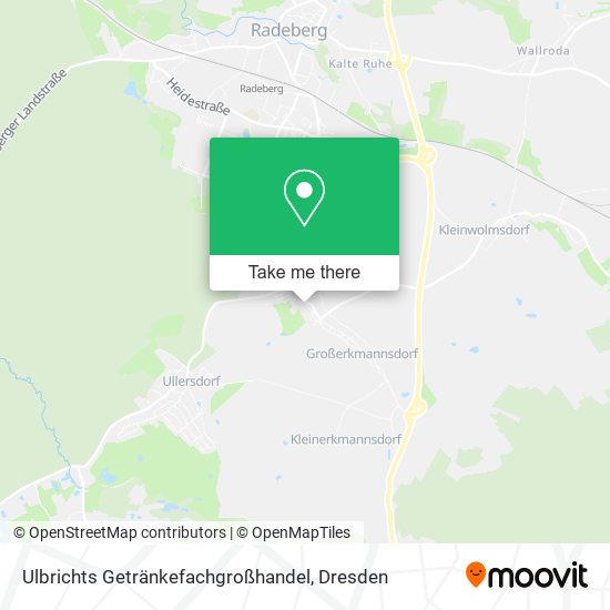 Ulbrichts Getränkefachgroßhandel map