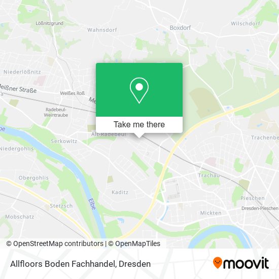 Карта Allfloors Boden Fachhandel