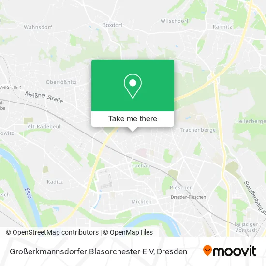 Карта Großerkmannsdorfer Blasorchester E V