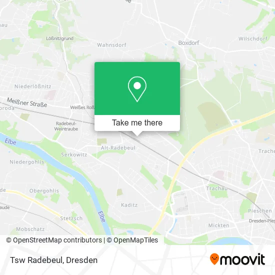 Карта Tsw Radebeul