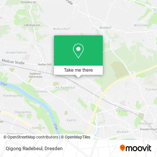 Карта Qigong Radebeul