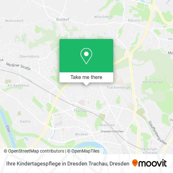 Ihre Kindertagespflege in Dresden Trachau map