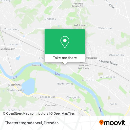 Theaterstegradebeul map