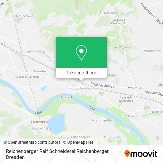 Карта Reichenberger Ralf Schneiderei Reichenberger