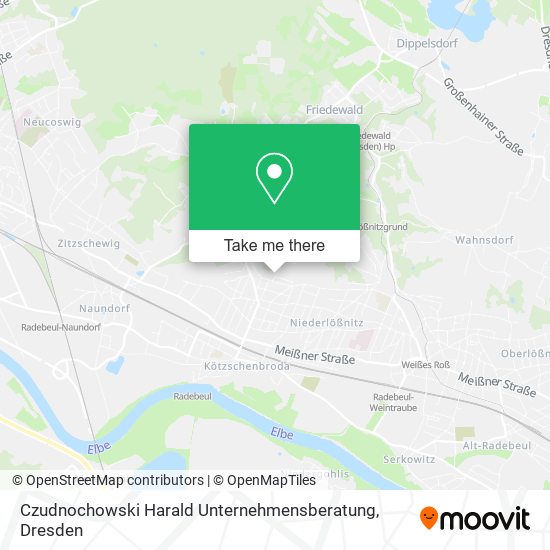 Czudnochowski Harald Unternehmensberatung map