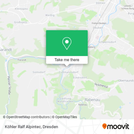 Köhler Ralf Alpintec map
