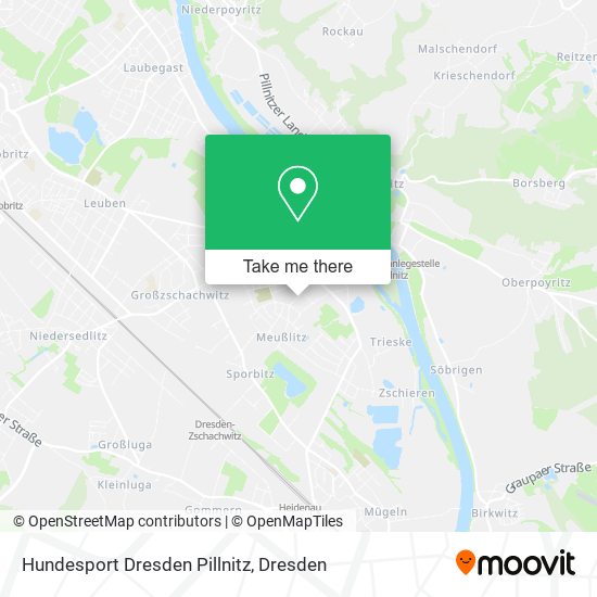 Карта Hundesport Dresden Pillnitz