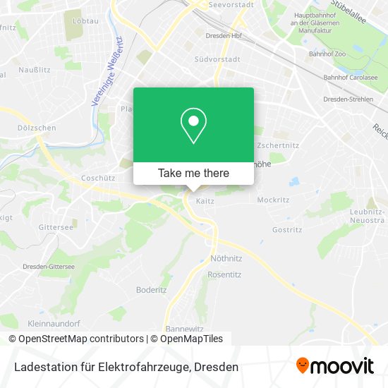 Ladestation für Elektrofahrzeuge map
