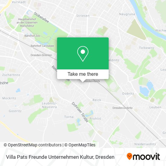 Villa Pats Freunde Unternehmen Kultur map