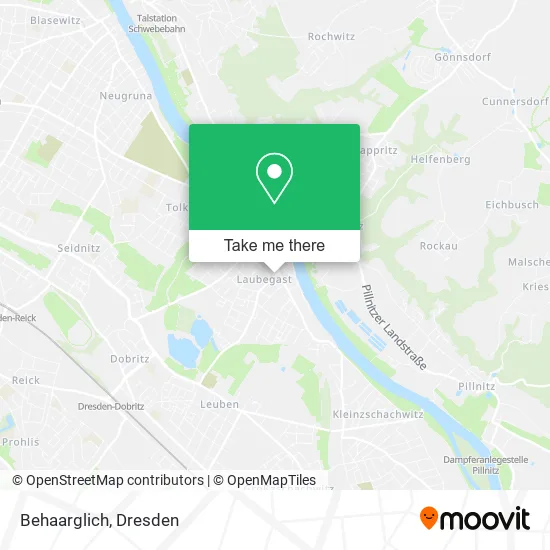 Карта Behaarglich