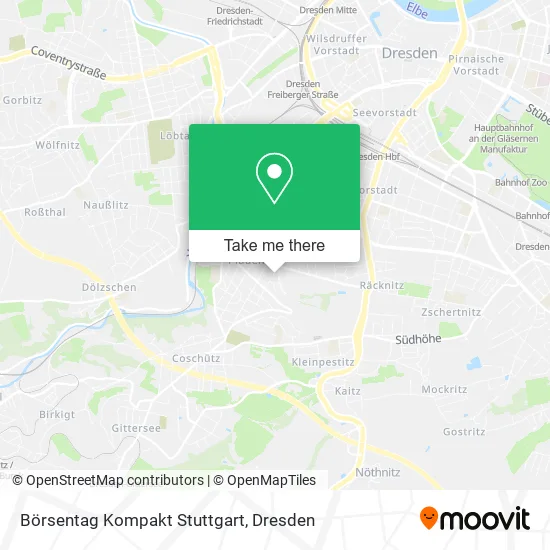 Карта Börsentag Kompakt Stuttgart