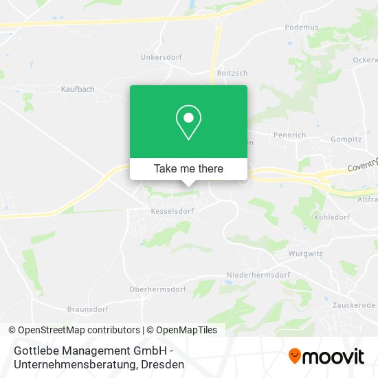 Gottlebe Management GmbH - Unternehmensberatung map