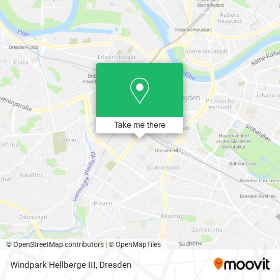 Windpark Hellberge III map