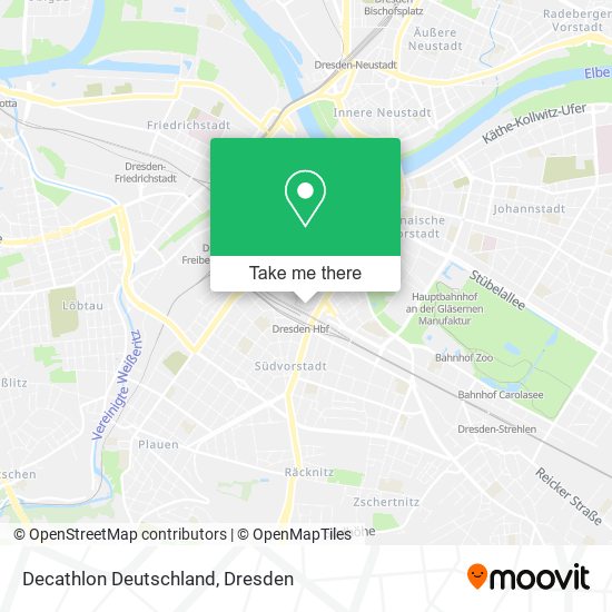 Decathlon Deutschland map