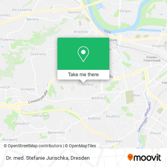 Dr. med. Stefanie Jurischka map