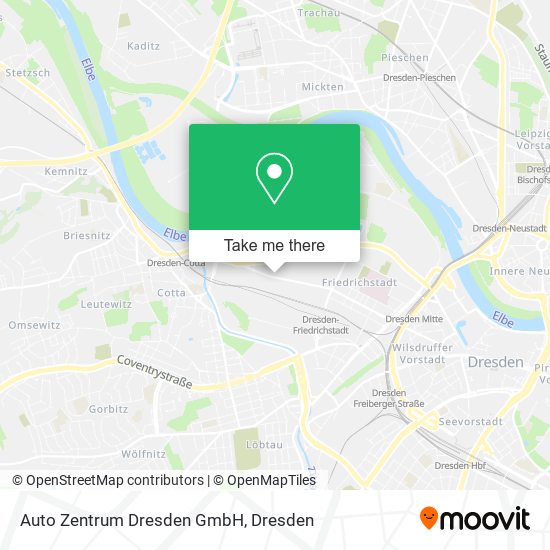 Auto Zentrum Dresden GmbH map