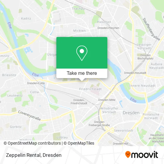 Карта Zeppelin Rental