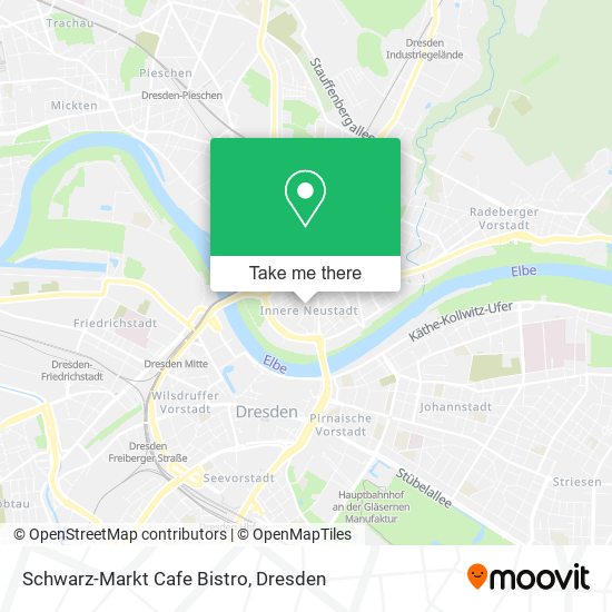 Schwarz-Markt Cafe Bistro map