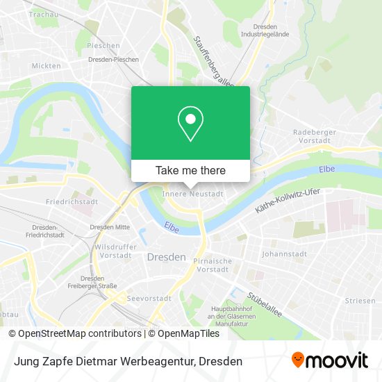 Jung Zapfe Dietmar Werbeagentur map