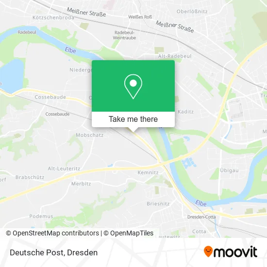 Карта Deutsche Post