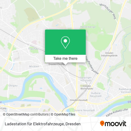 Ladestation für Elektrofahrzeuge map