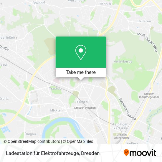 Ladestation für Elektrofahrzeuge map