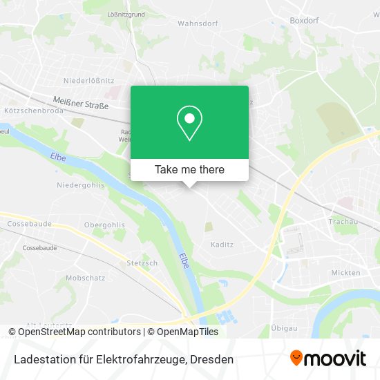 Ladestation für Elektrofahrzeuge map