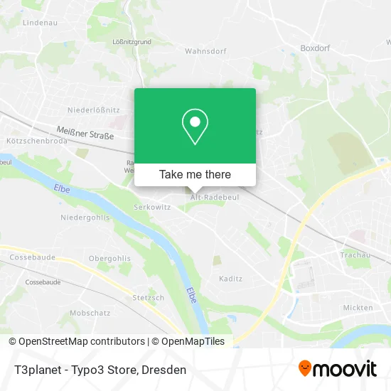 Карта T3planet - Typo3 Store