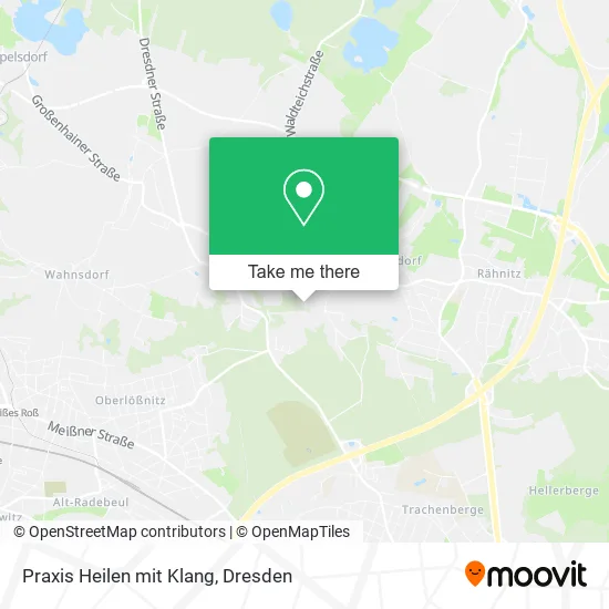 Карта Praxis Heilen mit Klang