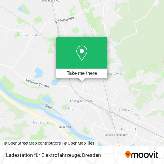 Ladestation für Elektrofahrzeuge map