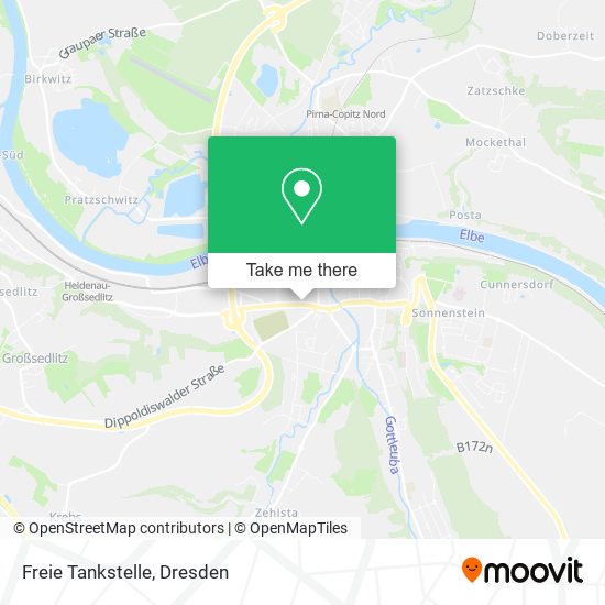 Freie Tankstelle map