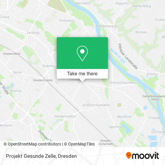 Карта Projekt Gesunde Zelle