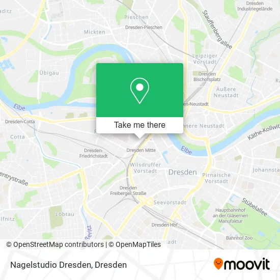 Карта Nagelstudio Dresden