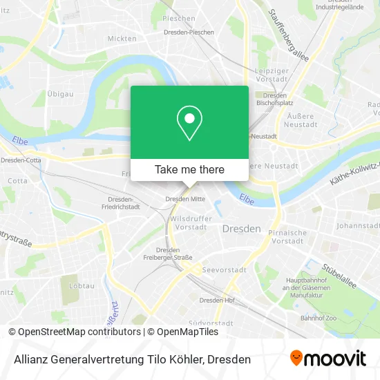 Карта Allianz Generalvertretung Tilo Köhler