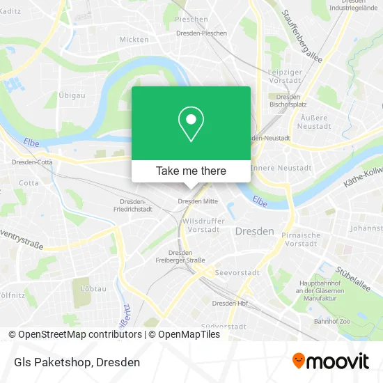 Карта Gls Paketshop