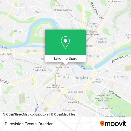 Purevision Events map