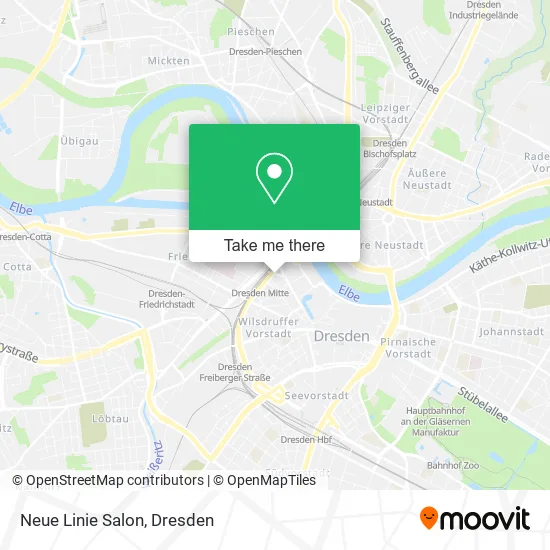 Карта Neue Linie Salon