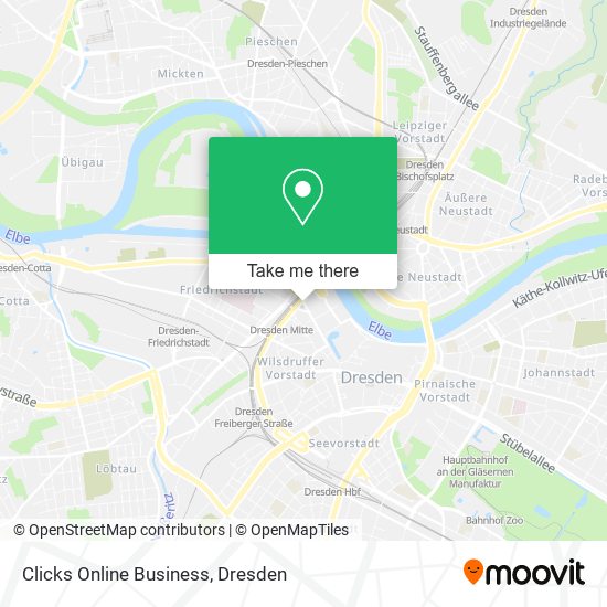 Clicks Online Business map