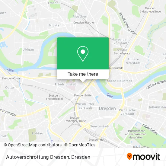 Карта Autoverschrottung Dresden