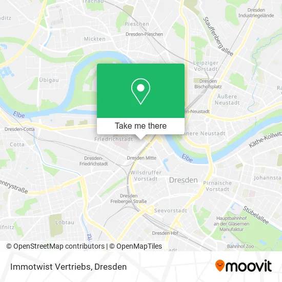 Карта Immotwist Vertriebs