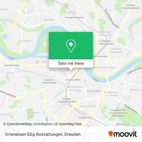 Grieneisen Gbg Bestattungen map