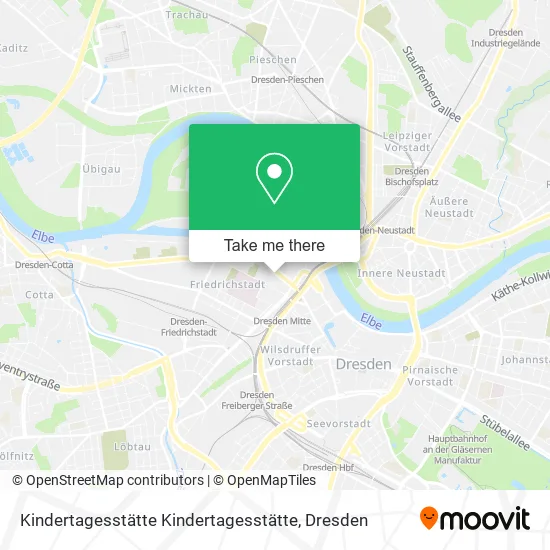 Карта Kindertagesstätte Kindertagesstätte