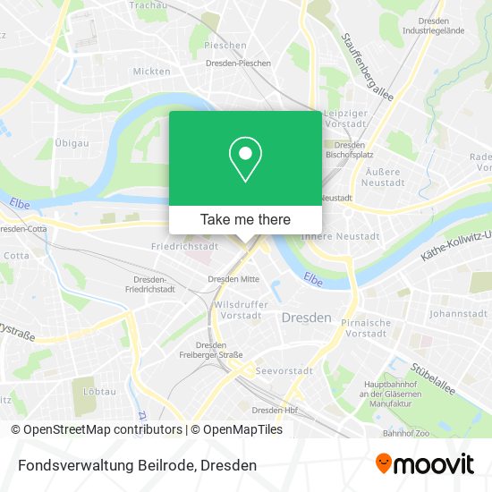 Fondsverwaltung Beilrode map