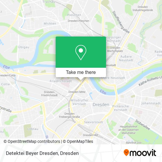 Detektei Beyer Dresden map