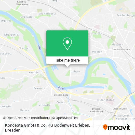 Koncepta GmbH & Co. KG Bodenwelt Erleben map