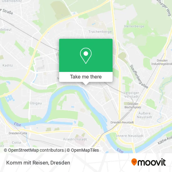 Карта Komm mit Reisen